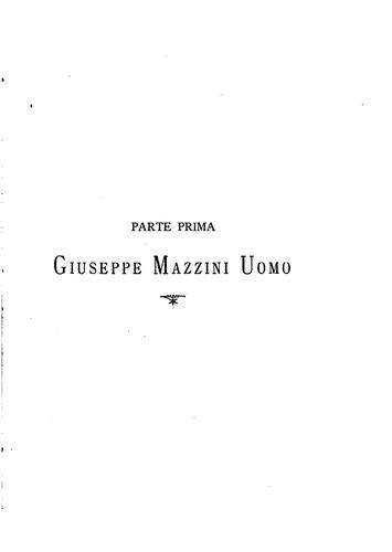 Giuseppe Mazzini, uomo e letterato