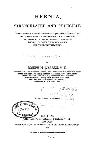 Hernia, strangulated and reducible