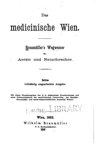 Das medicinische Wien