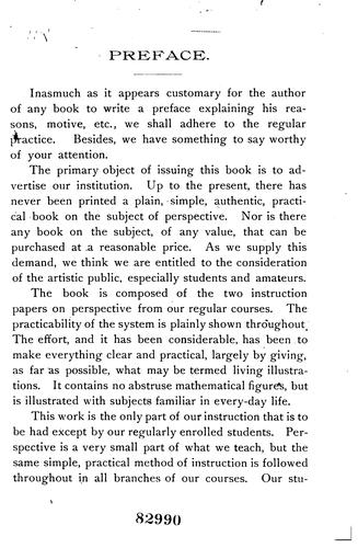 A Text Book on Perspective ..