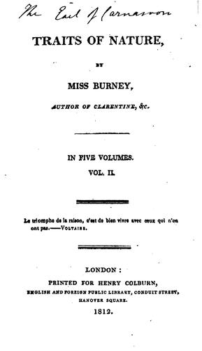 TRAITS OF NATURE IN FIVE VOLUMES. VOL. II
