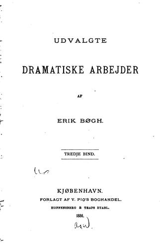 Udvalgte dramatiske arbejder