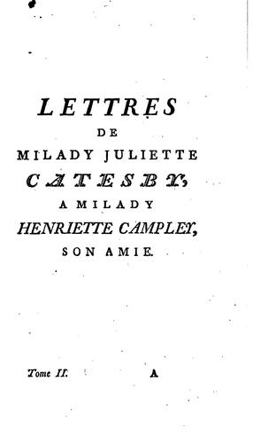Collection complete des oeuvres de Madame Riccoboni
