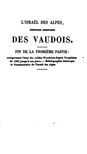 L'Israël des Alpes