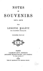 Notes et souvenirs, 1871-1872