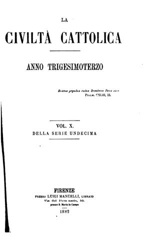 La Civiltà cattolica