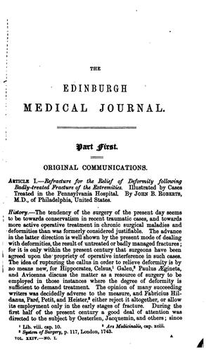 Edinburgh Medical Journal