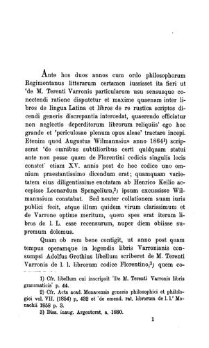 Quaestiones Varronianae grammaticae