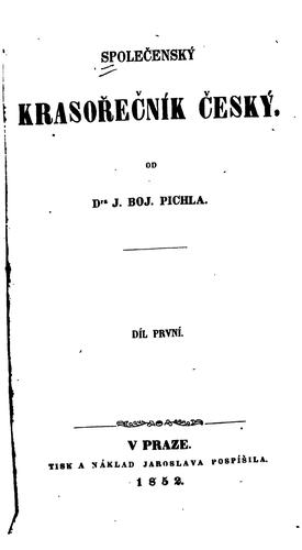 Společenský krasořečník český