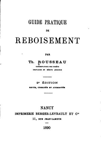 Guide pratique de reboisement