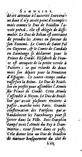 Histoire de Henry de la Tour d'Auvergne, duc de Bouillon: ou l'on trouve ce qui s'est passé de ..