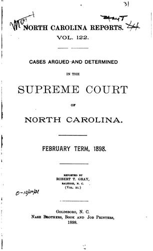 North Carolina Reports