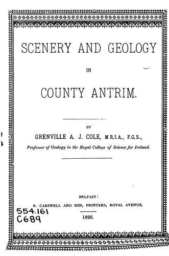Scenery and Geology in County Antrim..