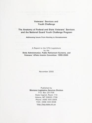 Veterans' services and youth challenge