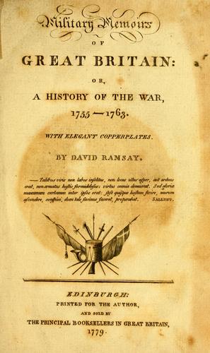 Military memoirs of Great Britain
