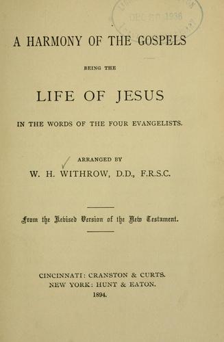 A harmony of the Gospels