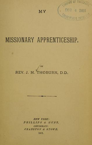 My missionary apprenticeship