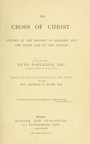 The cross of Christ