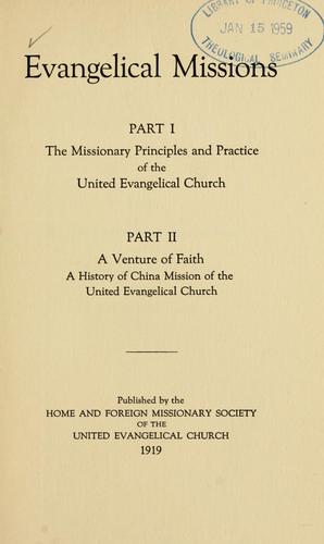Evangelical missions