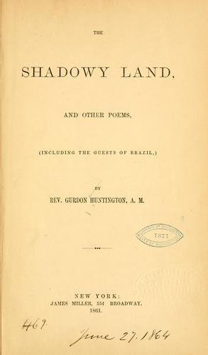 The shadowy land