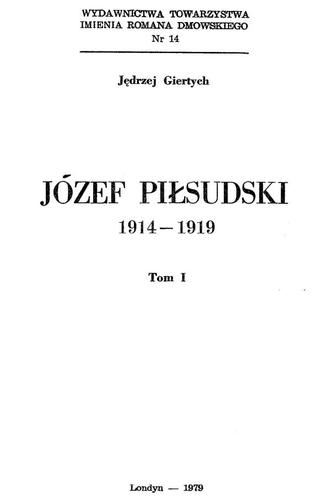 Józef Piłsudski, 1914-1919