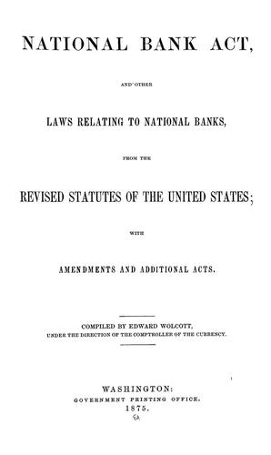 The National Bank Act