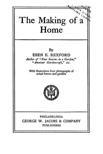 The making of a home