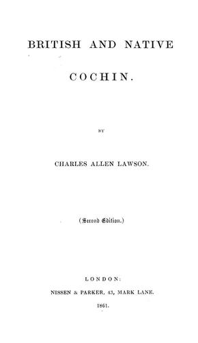 British and native Cochin