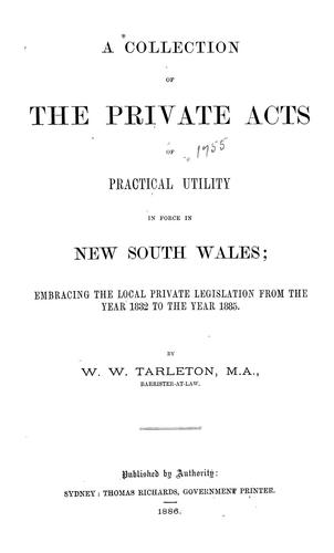 Laws, etc