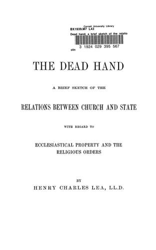 The dead hand