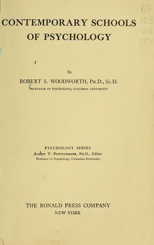 Contemporary schools of psychology
