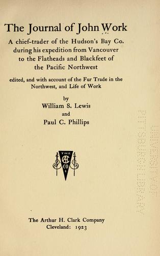 The Journal of John Work