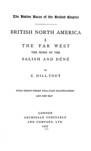 British North America: I