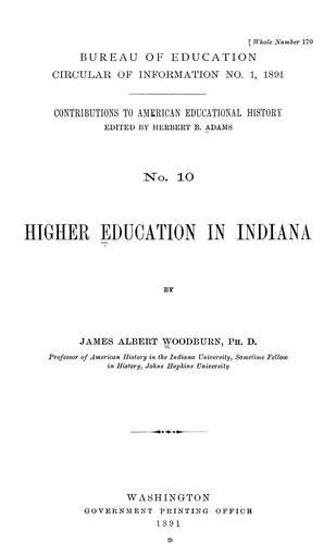 Higher education in Indiana