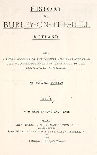 History of Burley-on-the-Hill, Rutland