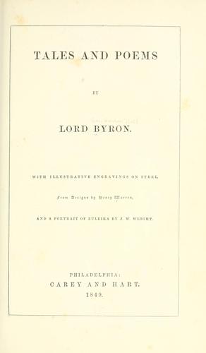 Tales and poems