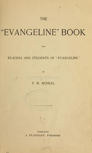 The "Evangeline" book