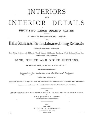 Interiors and interior details
