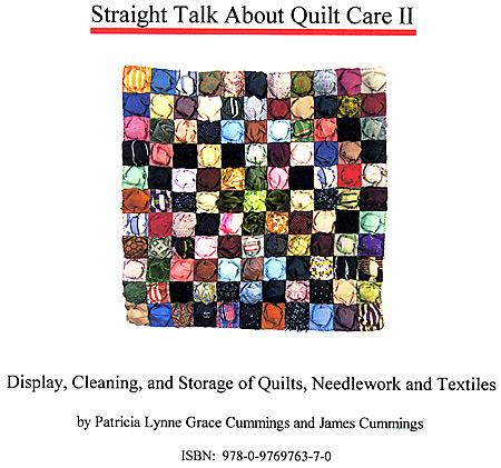 Straight Talk About Quilt Care II