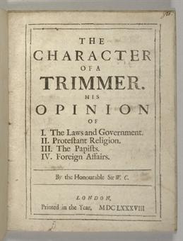 The character of a trimmer