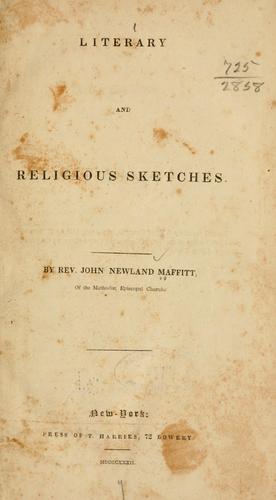 Literary and religious sketches