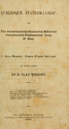Burlesque statesmanship