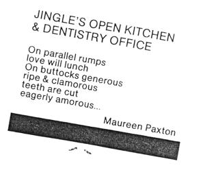 Jingle's Open Kitchen & Dentistry Office