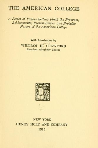 The American college