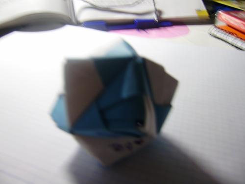 Estrellas de Papiroflexia Con Papel Transparente