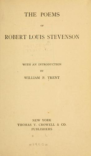 The  poems of Robert Louis Stevenson