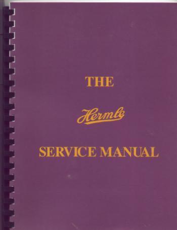 The Hermle service manual