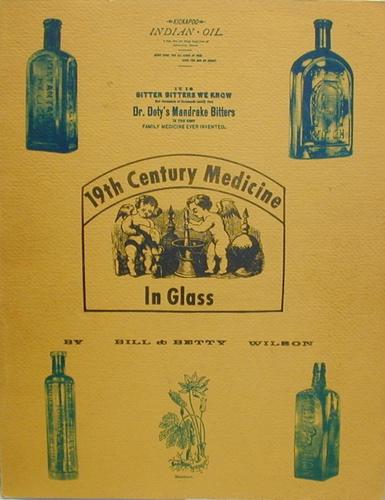 19th century medicine in glass