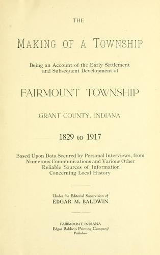 The making of a township