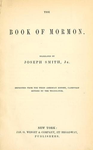 The Book of Mormon
